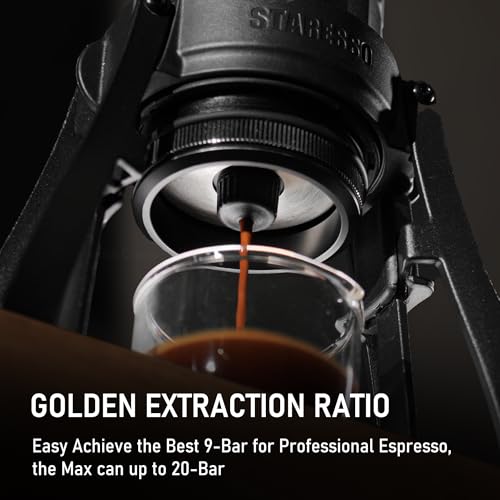 STARESSO PLUS SP300 Espresso Machine, Manual Portable Coffee Maker Compatible Ground Coffee with Pressurized Filter, Espresso Maker for Home Travel Camping Office, Non-Electric - Image 5