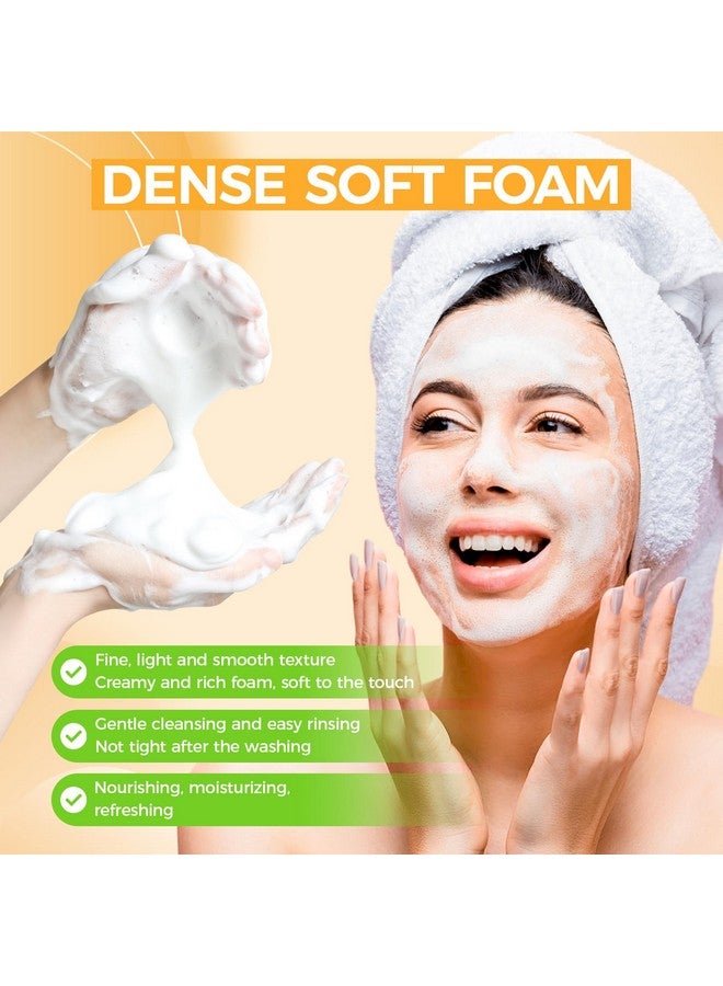 Silvercell Turmeric Facial Cleanser, Turmeric Face Wash, Glow Wash Facial Cleanser Easy to Use, Foaming Facial Cleanser Deep Cleaning Turmeric Foaming Face Wash Moisturizing for All Skin (2) - Image 2