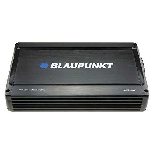 BLAUPUNKT 1600W 4-Channel, Full-Range Amplifier AMP1604, Black - Image 1