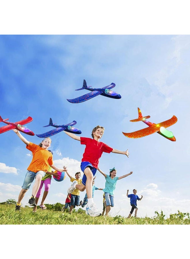 نموذج طائرة شراعية عامة من الرغوة القاذفة للطائرات الشراعية بالقصور الذاتي لعبة طائرة قاذفة يدوية -L - Image 3