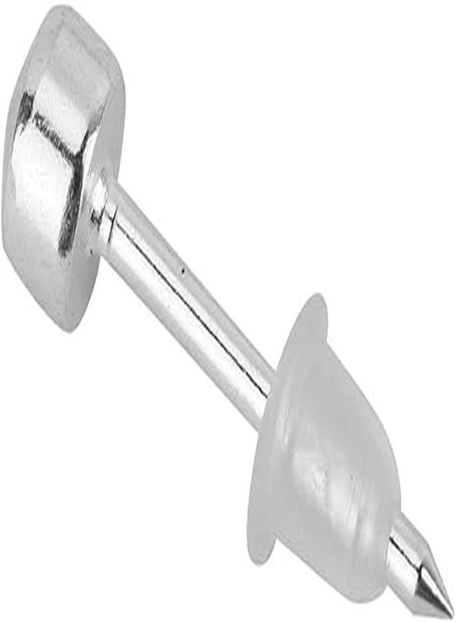 SHIELD PLUS طقم ثقب الأذن مكون من 98 قطعة، يشمل ملحقات ثقب الأذن، وأقراط من الفولاذ المقاوم للصدأ. - Image 3