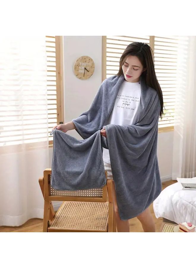 A-Brown Quick Dry Absorbent Towel Combo 35x75cm Hand Towel 70x140cm Bath Towel - Image 2