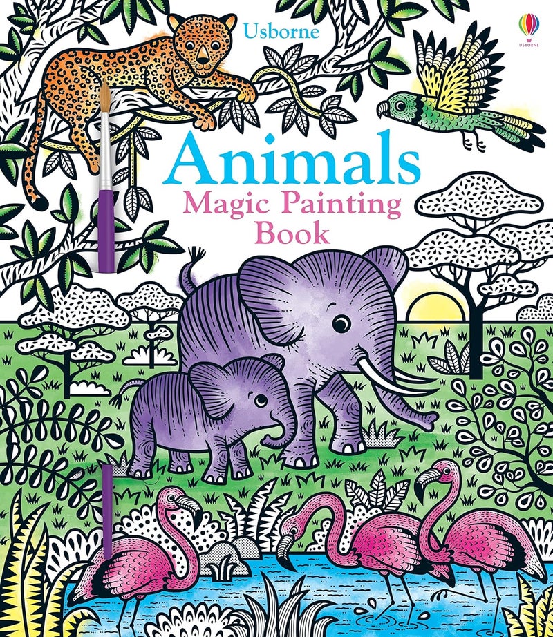 Usborne Magic Painting Animals - Image 1