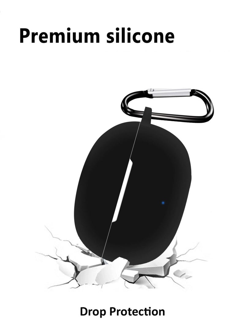 Silicone Protective Case Cover For Honor Choice Earbuds X3 - Black - Image 3