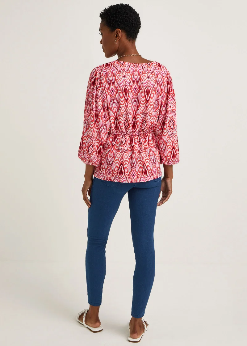 Matalan Blue Denim Look Ankle Length Leggings