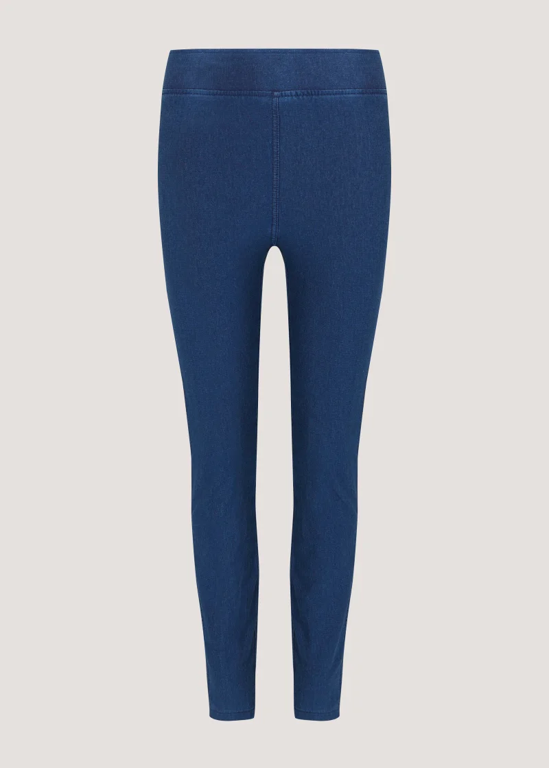 Matalan  Blue Denim Look Ankle Length Leggings for Women | Best Price UAE