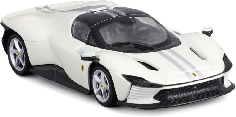 Bburago BUR18-36914 1/43 Scale Signature Series Ferrari Car, White - Image 4