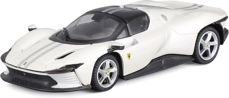 Bburago BUR18-36914 1/43 Scale Signature Series Ferrari Car, White - Image 1