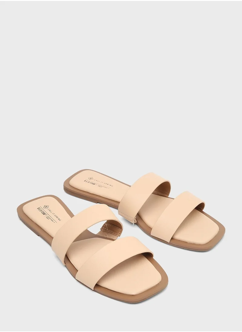 CALL IT SPRING Dual Strap Sandals