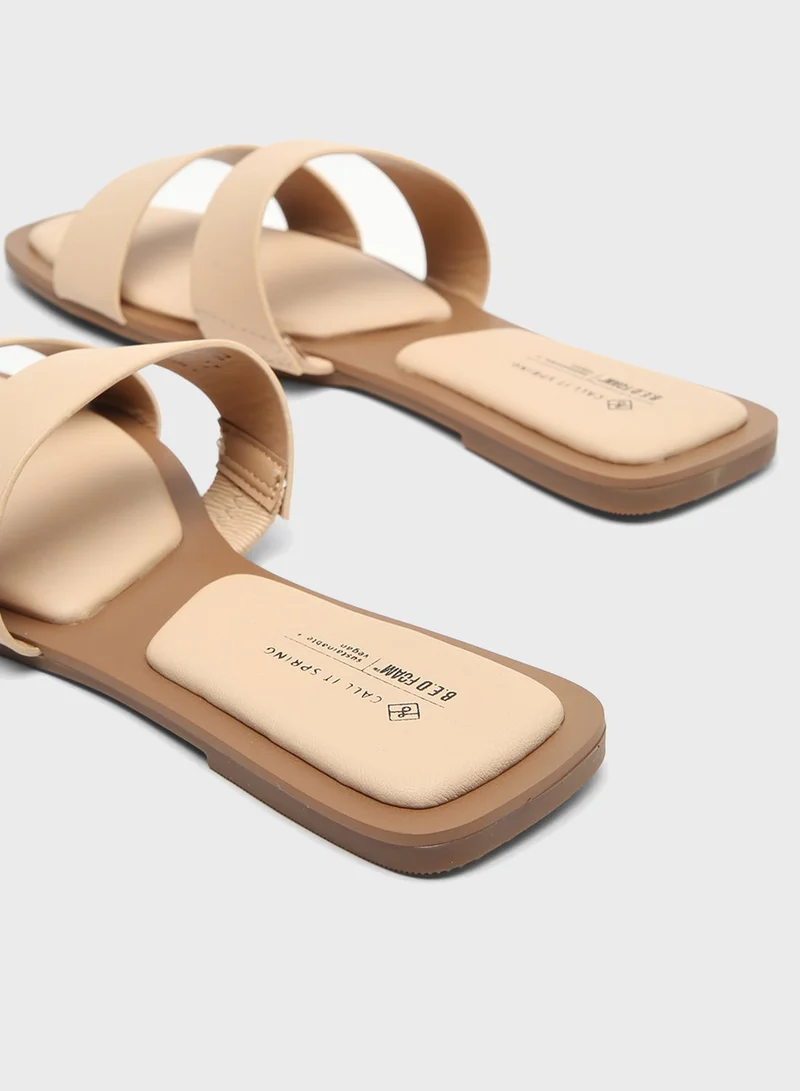 CALL IT SPRING Dual Strap Sandals