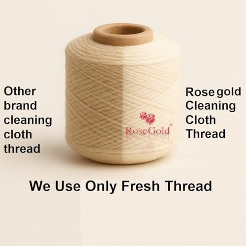 Rose Gold Cotton Floor Cleaning Cloth/Floor Duster/Pocha, 600 GSM (Off White, Large Size, 30x30 inch) (02) - Image 5