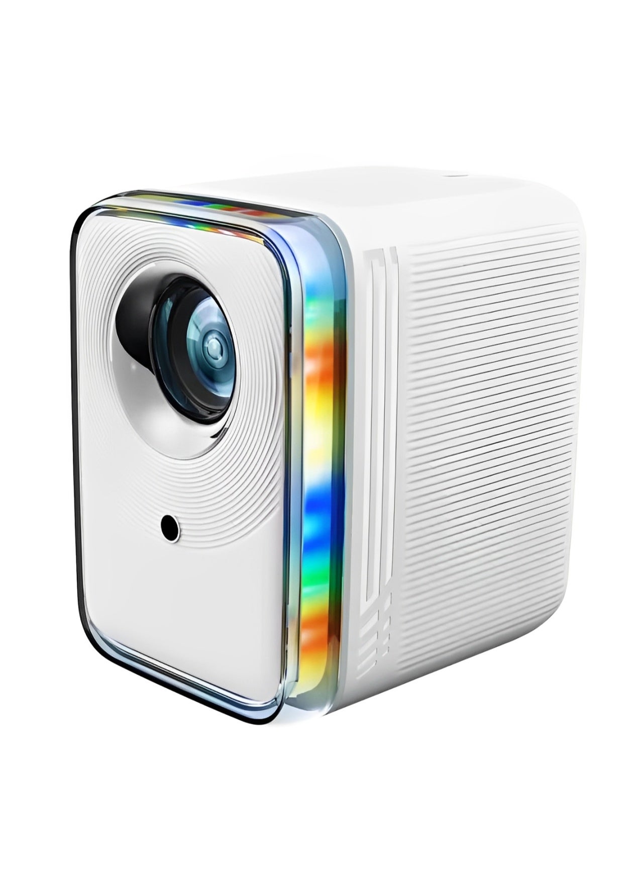 PVO Portable 1080P HD LED Projector for Kids & Outdoor Movies — Android 13.0, Dual-Band WiFi, Bluetooth 5.2, HDMI/USB Inputs, Remote Control, Home Theater Video Projector
