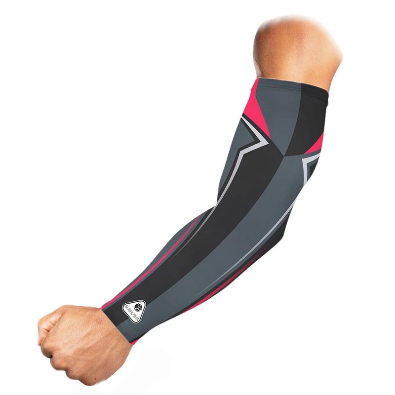 SUBHUSHA Arm Sleeve Unisex Sports Compression Sun Protection UV UPF 50 Cooling Sleeve Tattoo Cover Up Men & Women Cycling Cricket Biking Riding Golf Football Basketball & Running DP13 - Image 2
