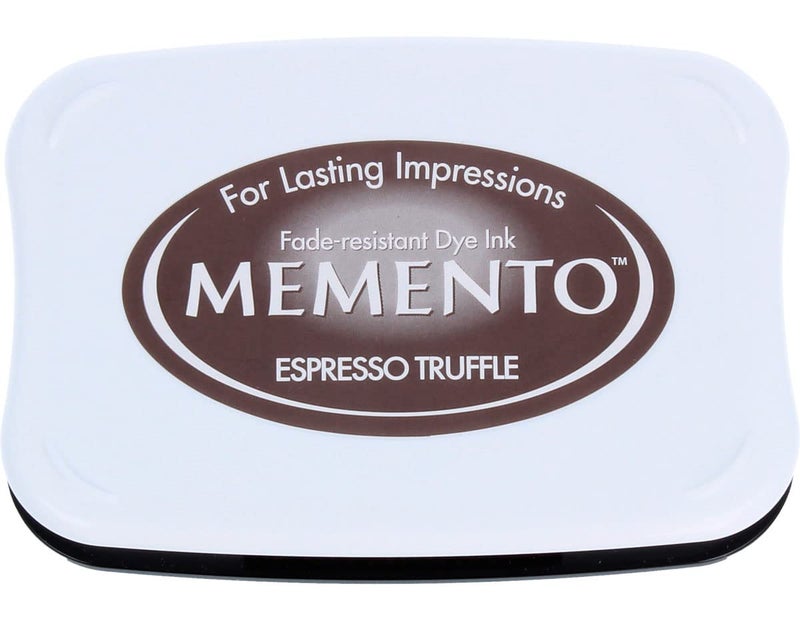 Tsukineko Memento Dye Ink Pad  Espresso Ink