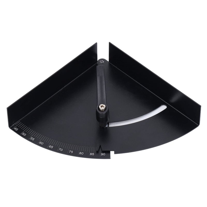 Precise Woodworking Angle Clamp Fixture With Calibrated Protractor 90 Degree Adjustable Screw Clear Scale - Image 2