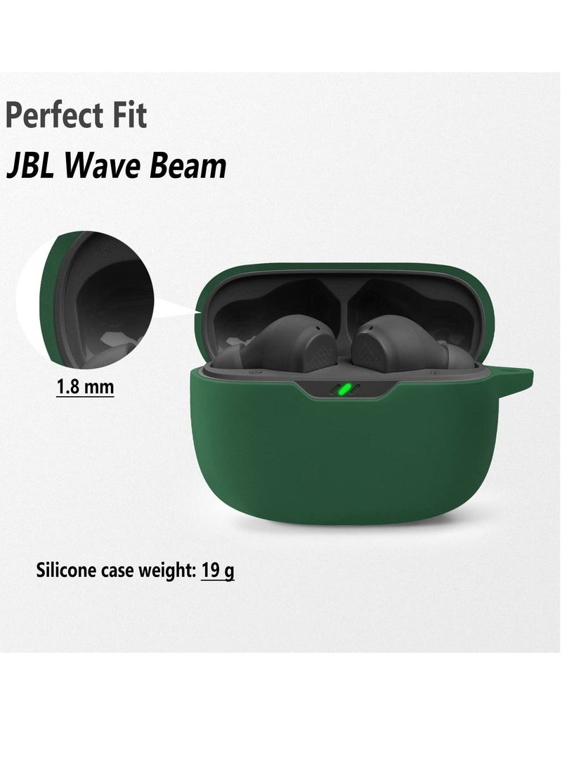 Generic - Earphone Case for JBL Wave Beam, Ceamless Fit Protection Shockproof And Scratch-Resistant LED Visible Earphone case for JBL Wave Beam - Image 1