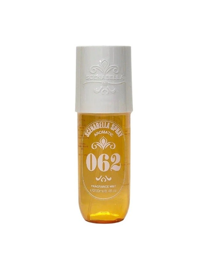 Scenabella Aromatic 062 Hair & Body Perfume Mist 100ml | Vanilla, Pistachio, Jasmine, Almond, Caramel & Sandalwood | Long-Lasting Fragrance Spray for Hair & Skin