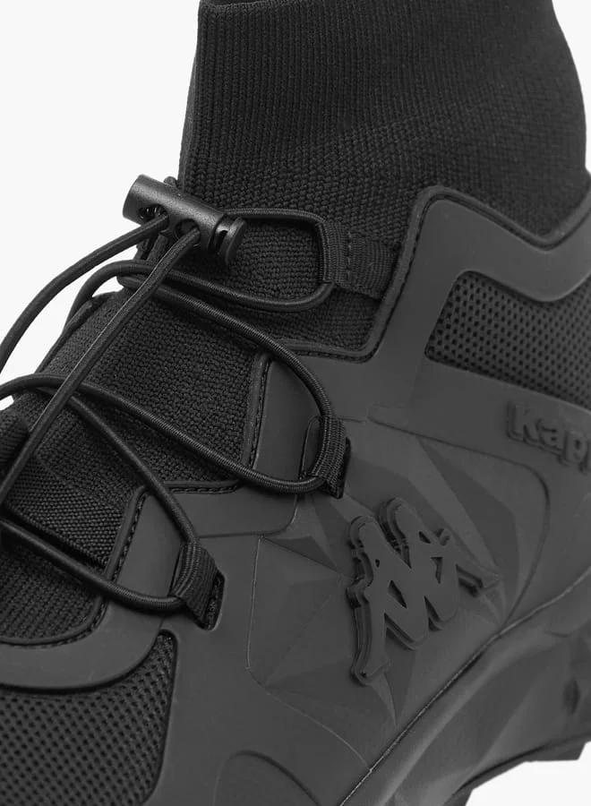 Kappa Mens Logo Detail Boots with Cord Lock Closure
