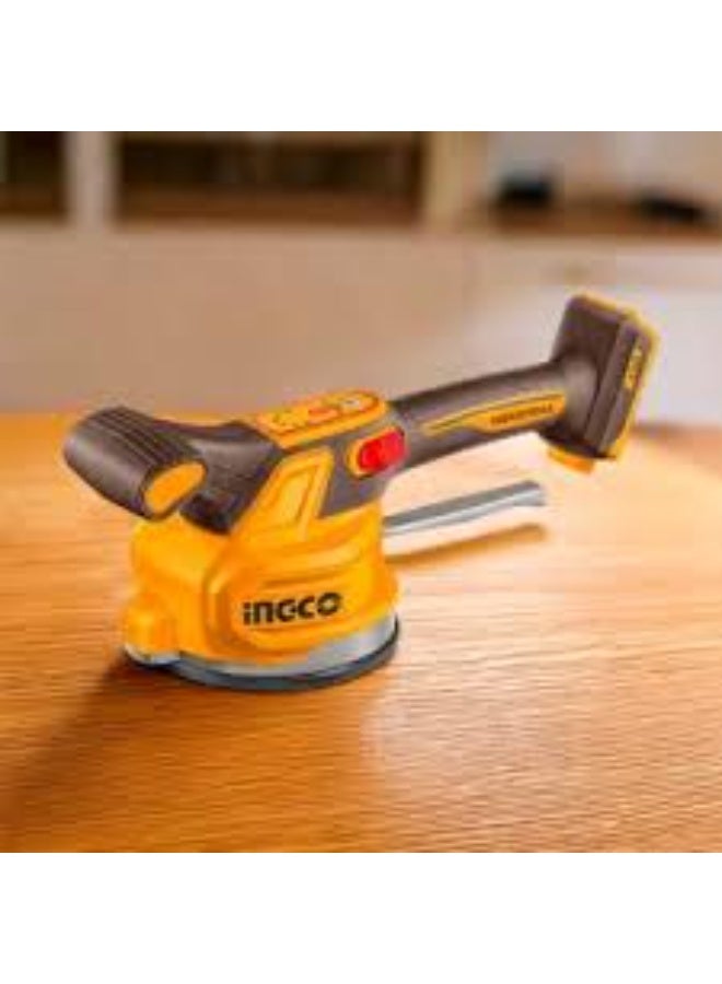 INGCO Cordless Tile Vibrator & Suction Tool with Bag and Putty Knife - Image 1