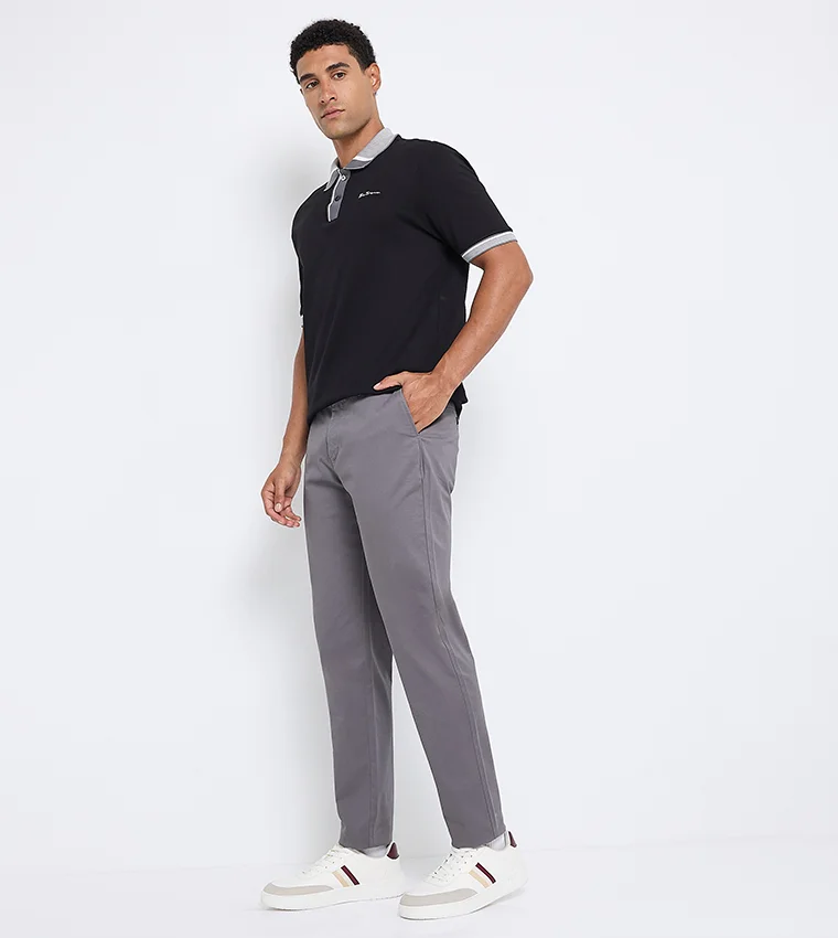 Ben Sherman Men's Solid Pants