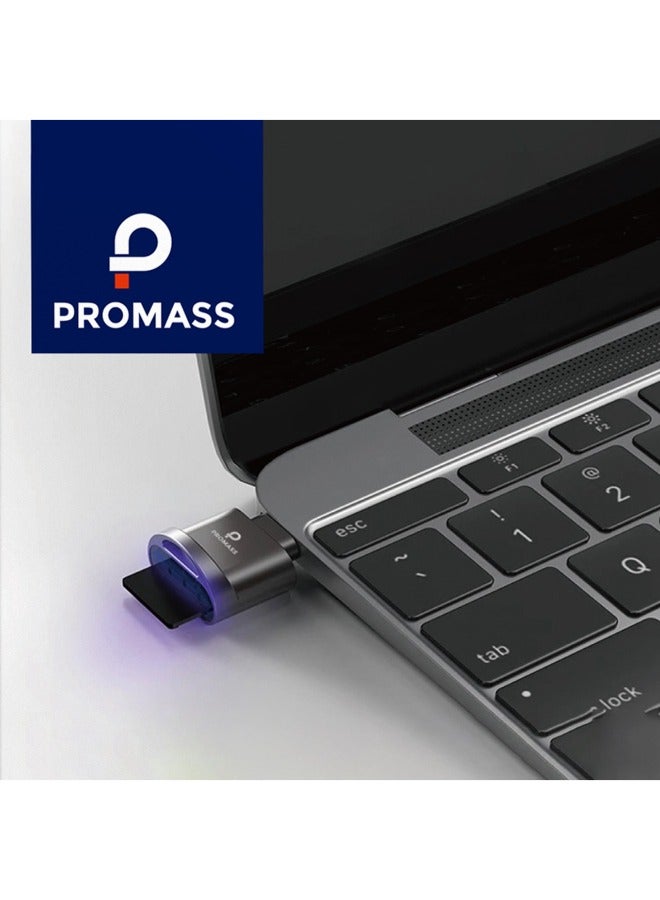 PROMASS Memory Card Reader for iPhone Lightning - Compatible with iPhone 14 Pro Max/ iPhone 14 Pro/ iPhone 14 Plus/ iPhone 14/ 13/ 12/ 11/ 8/ 7/ - Image 3
