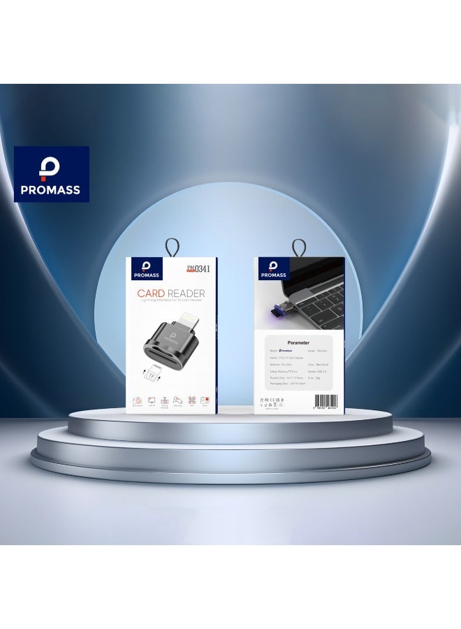 PROMASS Memory Card Reader for iPhone Lightning - Compatible with iPhone 14 Pro Max/ iPhone 14 Pro/ iPhone 14 Plus/ iPhone 14/ 13/ 12/ 11/ 8/ 7/ - Image 4