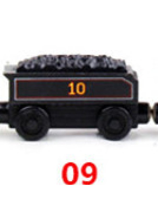 Wooden Children's Track Magnetic Train Puzzle Suit Doll Toy Aircraft Wholesale Stall Year-old Model Pendant 