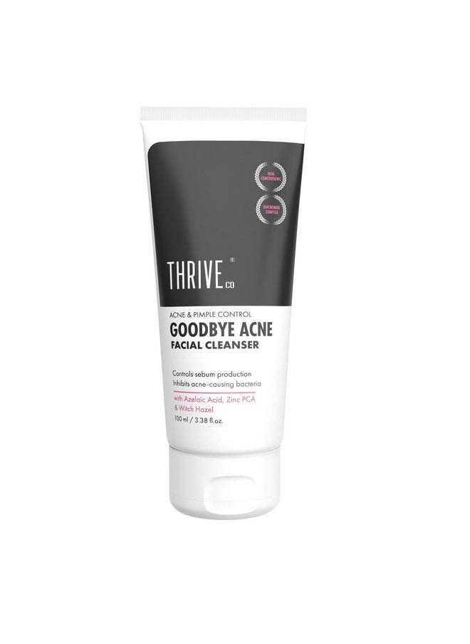 ثريفيكو - غسول الوجه Goodbye Acne™ | يقلل من البكتيريا المسببة لحب الشباب وإنتاج الدهون | للرجال والنساء، 100 مل - Image 1