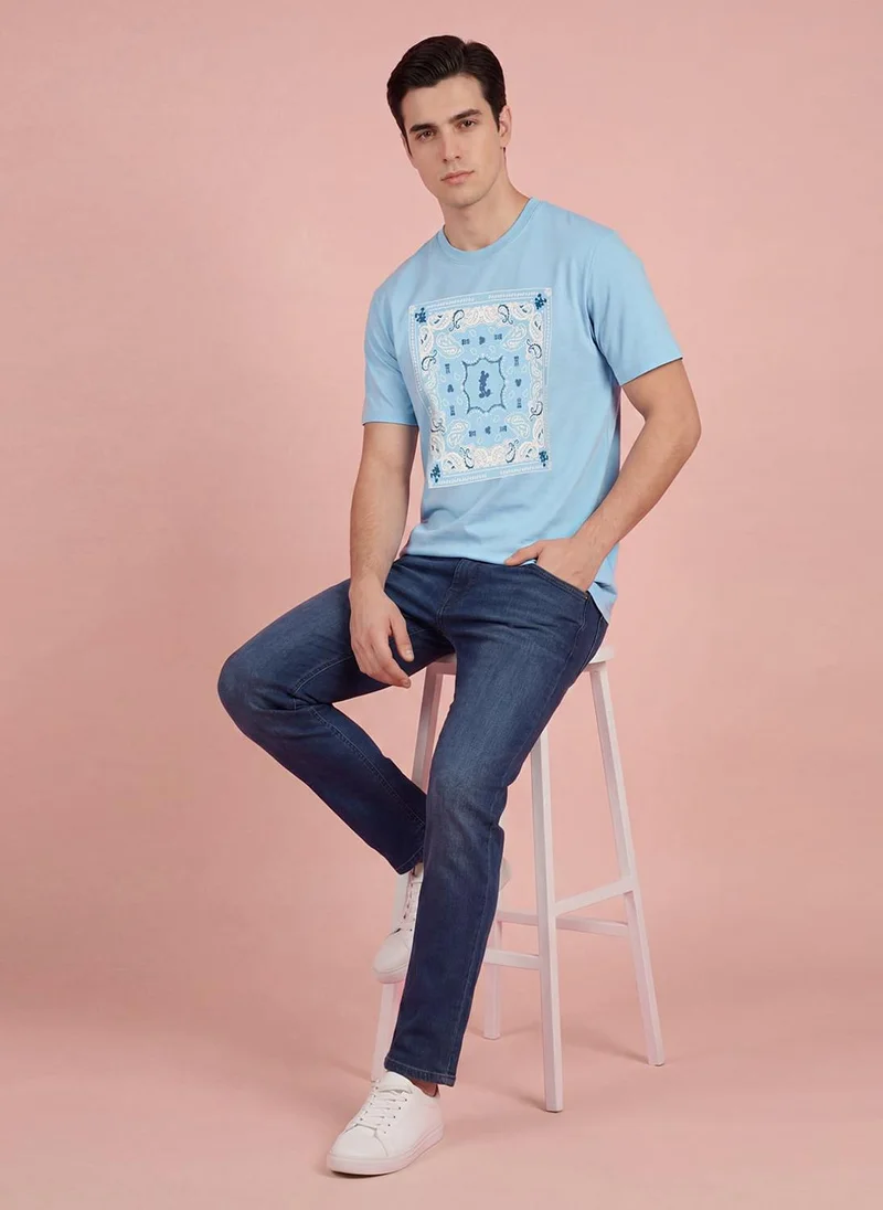 بيينغ هيومان Men Mickey Mouse Printed T-shirt