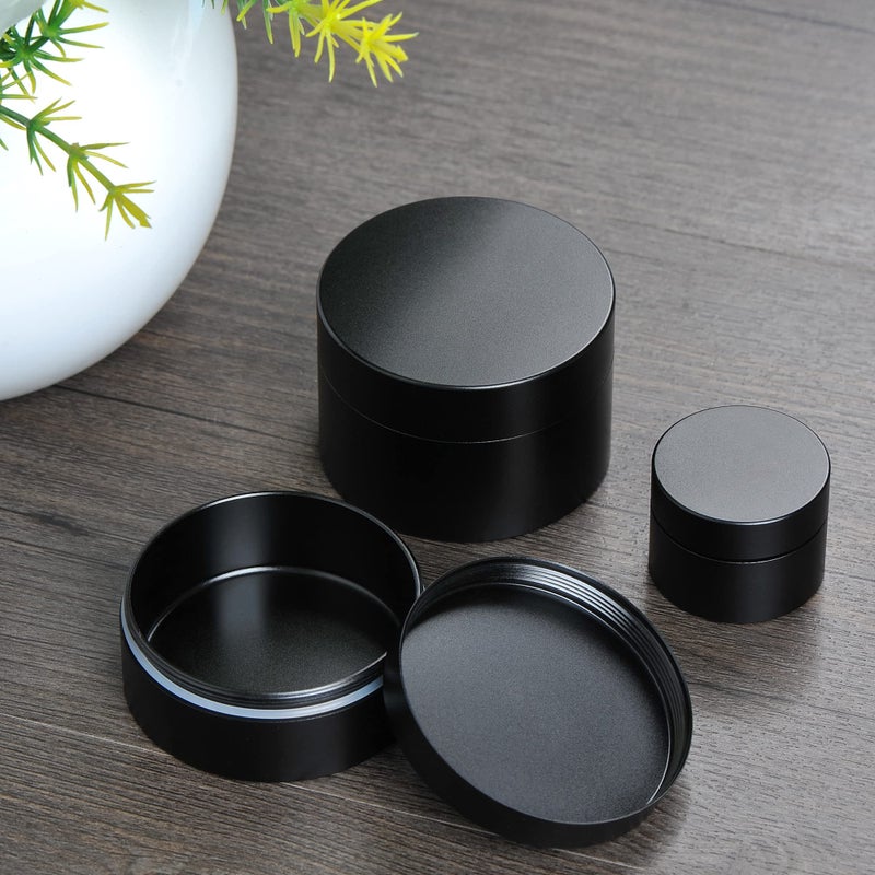 PPFISH EDC Portable Daily Pill Case, Heavy Duty Aluminium Alloy Round Pill Box, Waterproof Travel Pill Organizer, Pocket Purse Medicine Vitamin Holder EDC Container for Outdoor Camping Working - Image 4