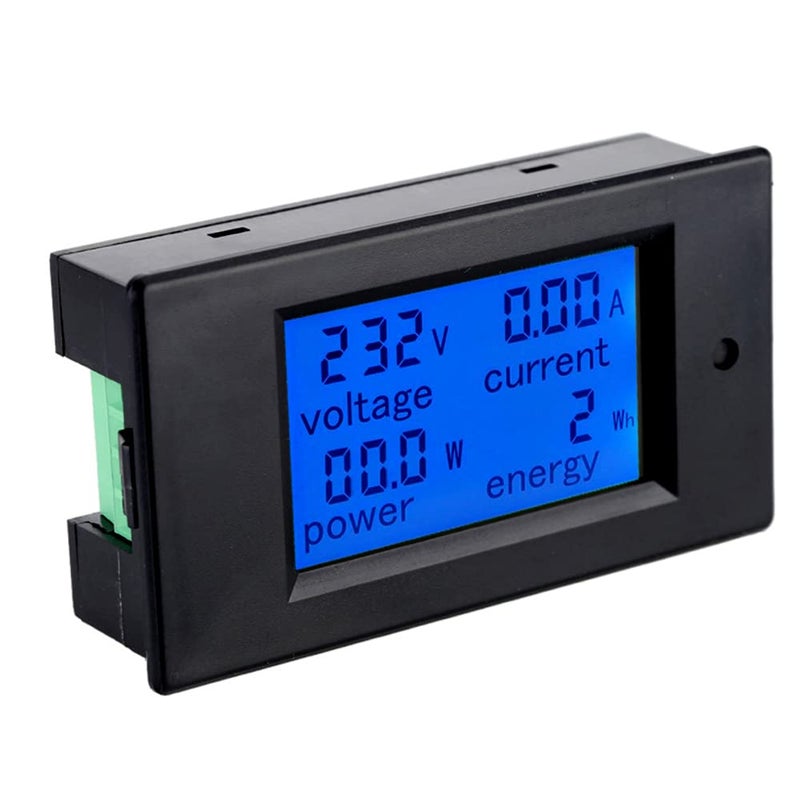 Digital AC Meter Multifunction LCD Display With Overload Alarm Backlight 80 260VAC 100A 22KW - Image 5