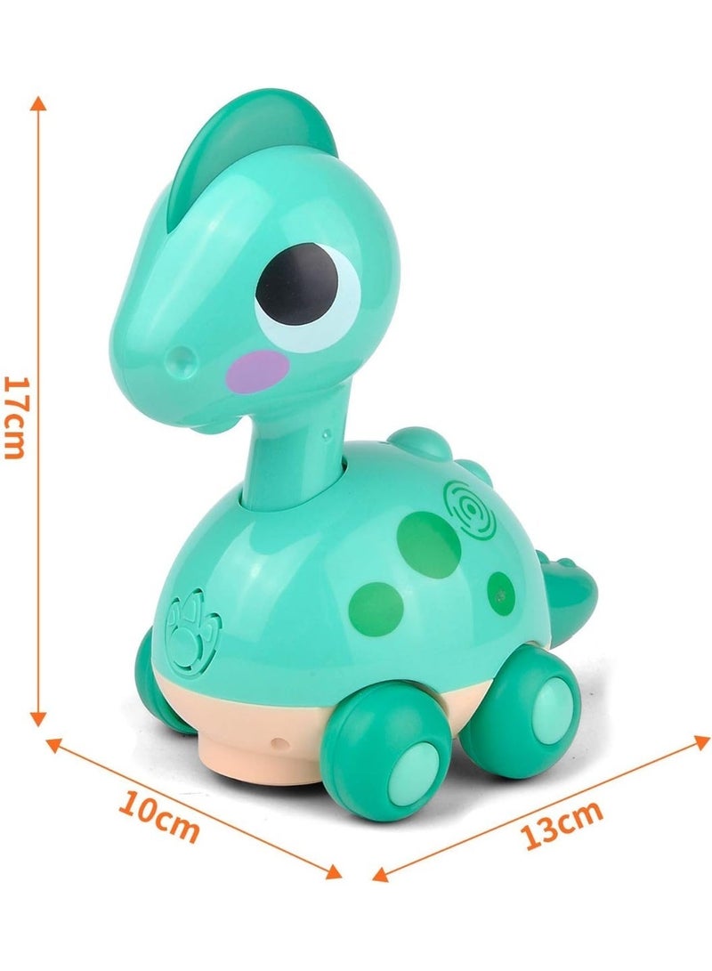 The Toys Home Dinosaur Baby Boy Toys for 6 Month Old Boy Toys 12-18 Months with Music/Light Crawling Toys, Touch & Go Toddler Tummy Time Toys for 1 2 Year Old Boy & Girl Gifts - Image 2