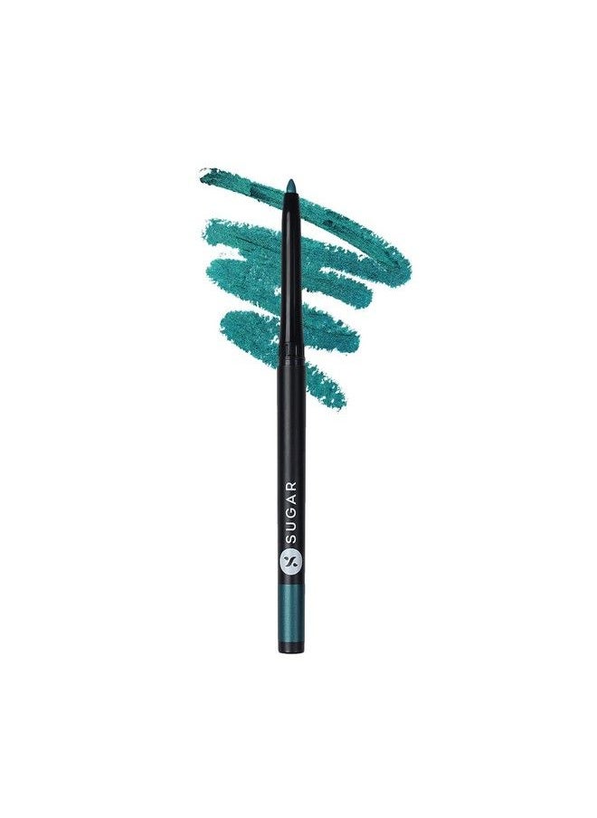 SUGAR Cosmetics Kohl Of Honour Intense Kajal 03 Aqua Lung (Blue Kajal) Ultra Creamy Texture Smudge Proof Water Proof Kajal Long Lasting Eye Pencil Lasts Up To 12 Hours  - Image 2