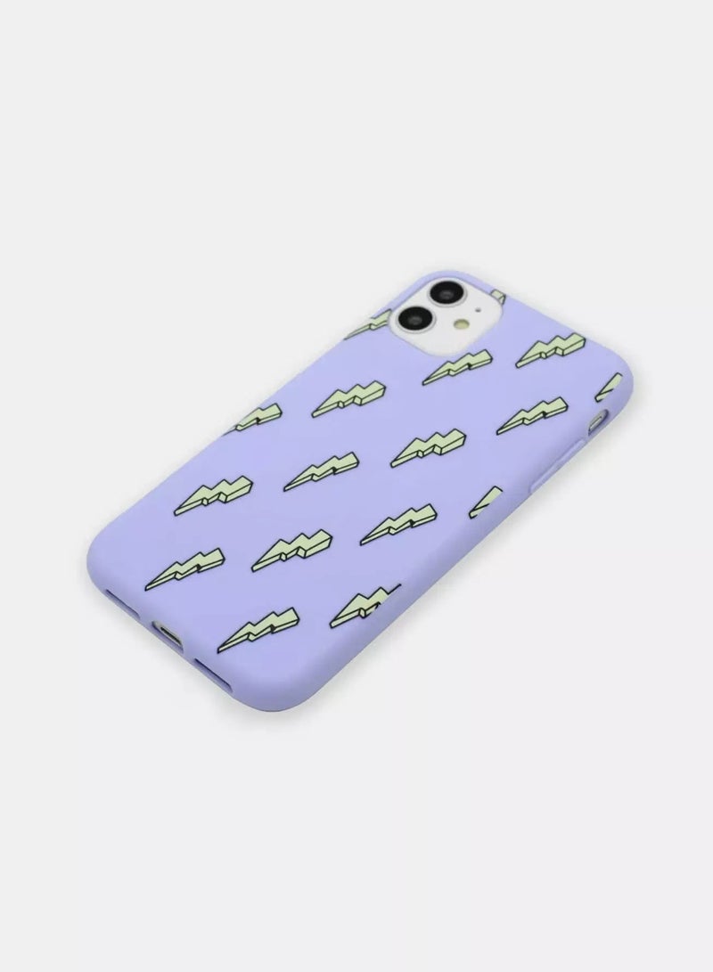 1pc Lightning Print Case Compatible With iPhone  - Image 2