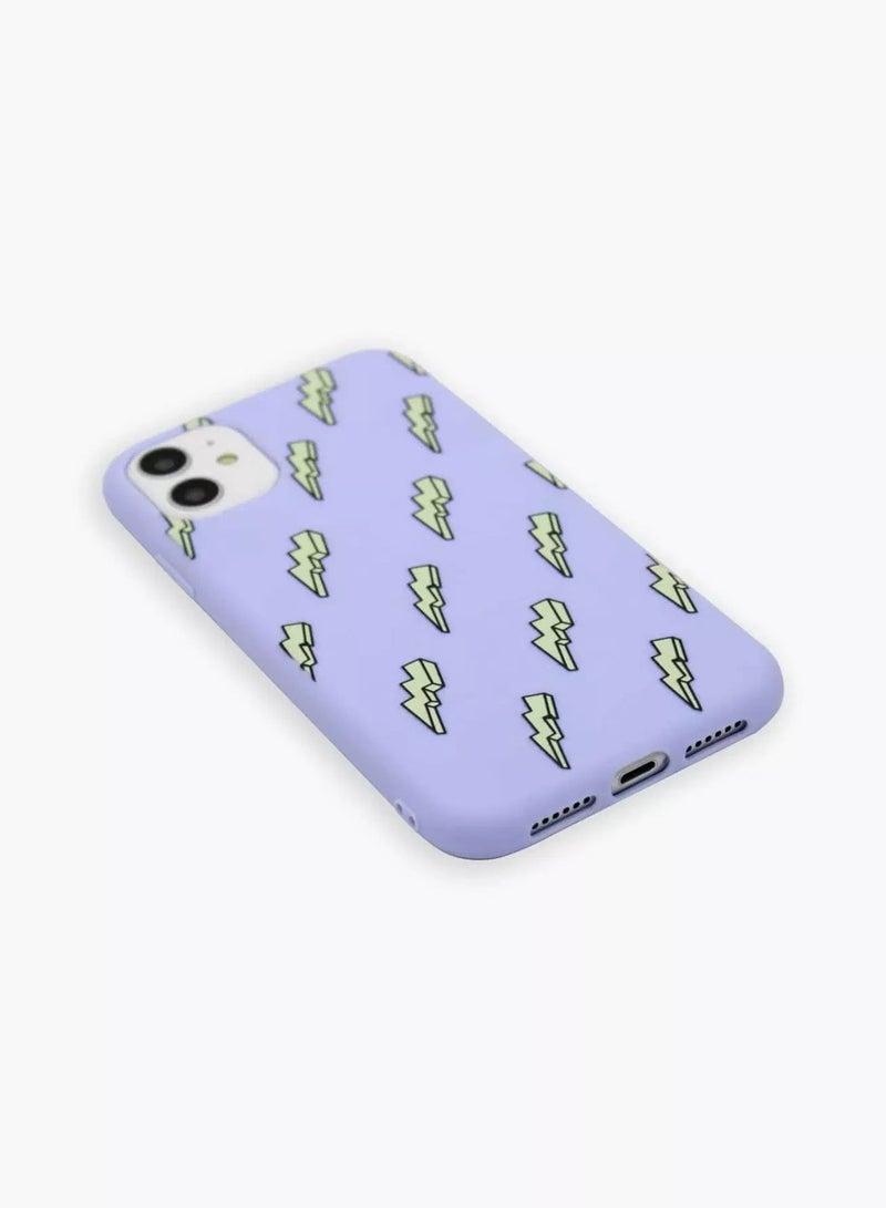 1pc Lightning Print Case Compatible With iPhone  - Image 3