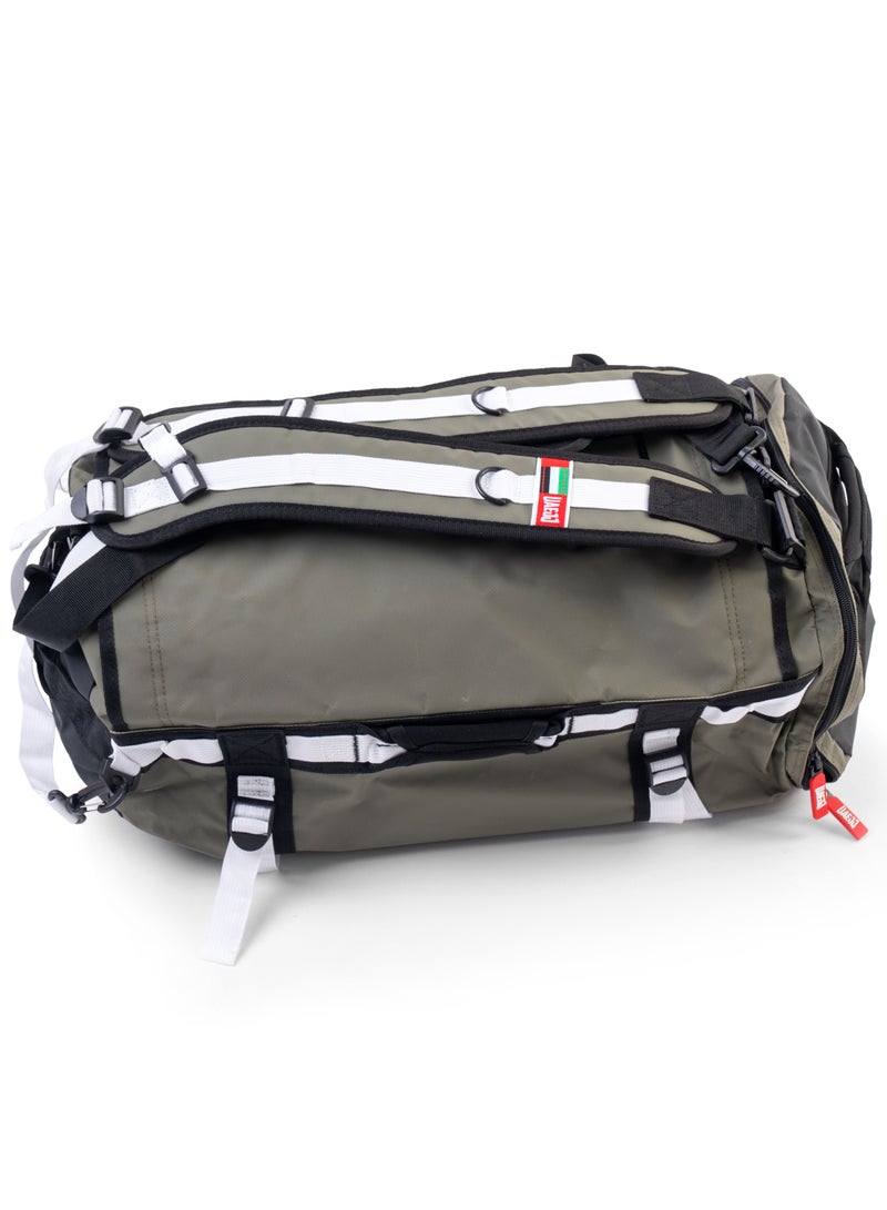 UAEJJ Polyester Duffle Bag For Unisex | Duffle Bag For Men | Duffle Bag For Women | Duffle Bag For Gym | Polyester Bag | Polyester Duffle Bag (Army Green) - Image 2