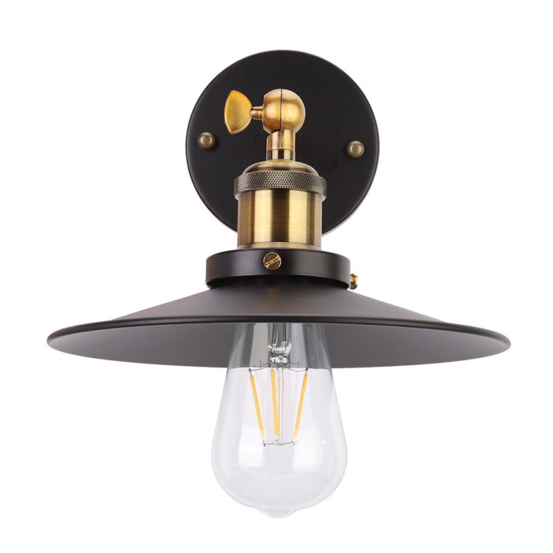 Retro Wall Sconce Light: High-quality Iron Sturdy Durable - E27/E26 Base Compatible With Multiple Bulb Types Decorative Wall Lamp for Hallway, Living Room, Cafe, Bar & Indoor Spaces - Image 3