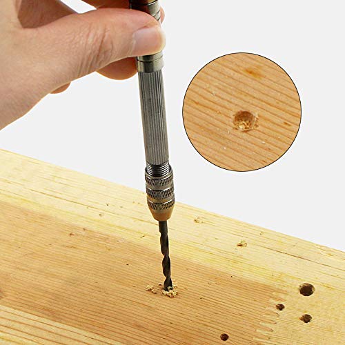 DIY Crafts DIY Crafts 332 Collet DIY Pin Vise Hand Drill Bits Woodwork Watch Repair Countersink Reamer Hold Types of Bits for with Collets Twist Drill Bit  - Image 3
