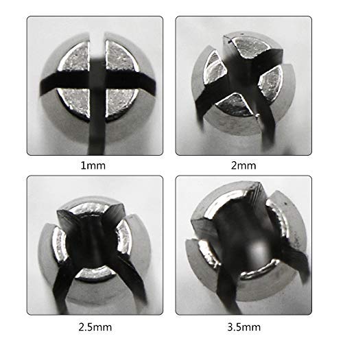 DIY Crafts DIY Crafts 332 Collet DIY Pin Vise Hand Drill Bits Woodwork Watch Repair Countersink Reamer Hold Types of Bits for with Collets Twist Drill Bit  - Image 5