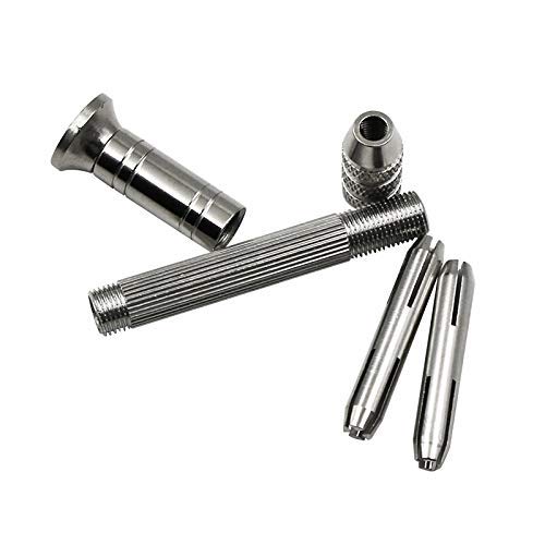DIY Crafts DIY Crafts 332 Collet DIY Pin Vise Hand Drill Bits Woodwork Watch Repair Countersink Reamer Hold Types of Bits for with Collets Twist Drill Bit  - Image 4