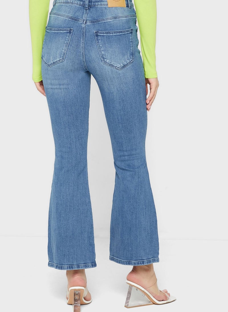 VERO MODA Flared Hem Jeans  - Image 2