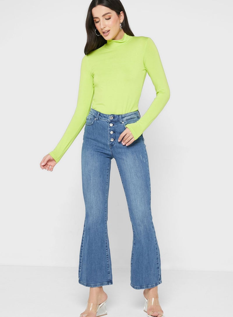 VERO MODA Flared Hem Jeans  - Image 1