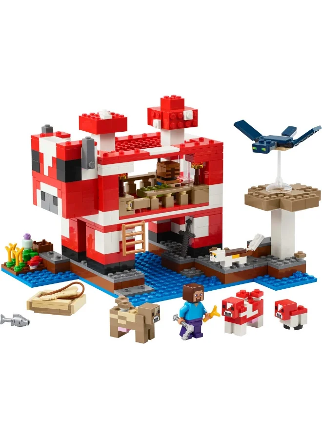 LEGO Minecraft The Mooshroom House 21270 (500) Pieces