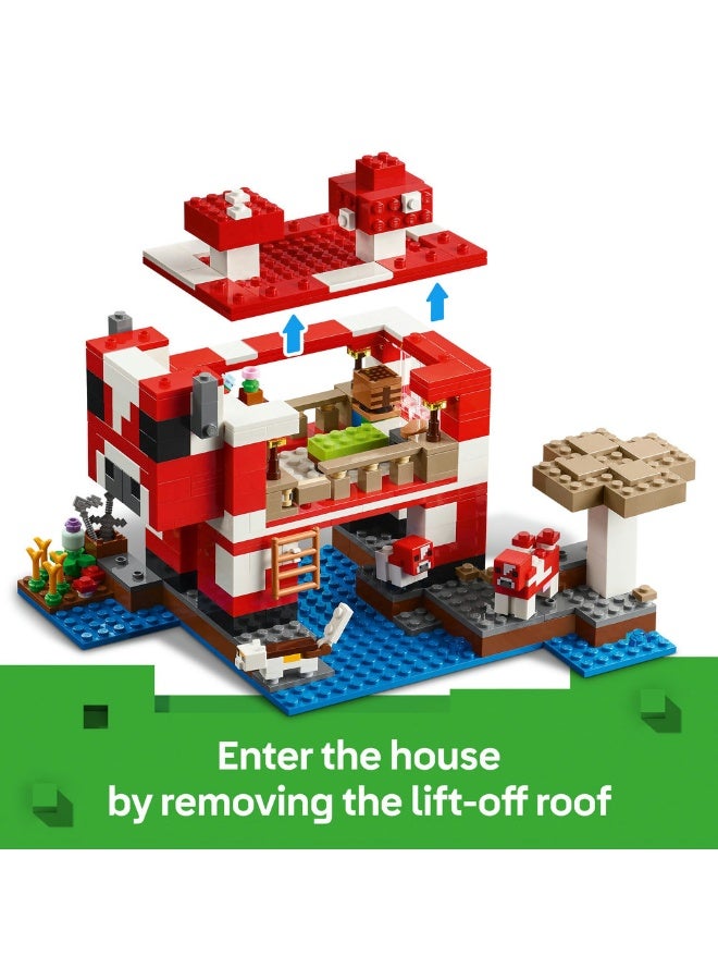 LEGO Minecraft The Mooshroom House 21270 (500) Pieces  - Image 4