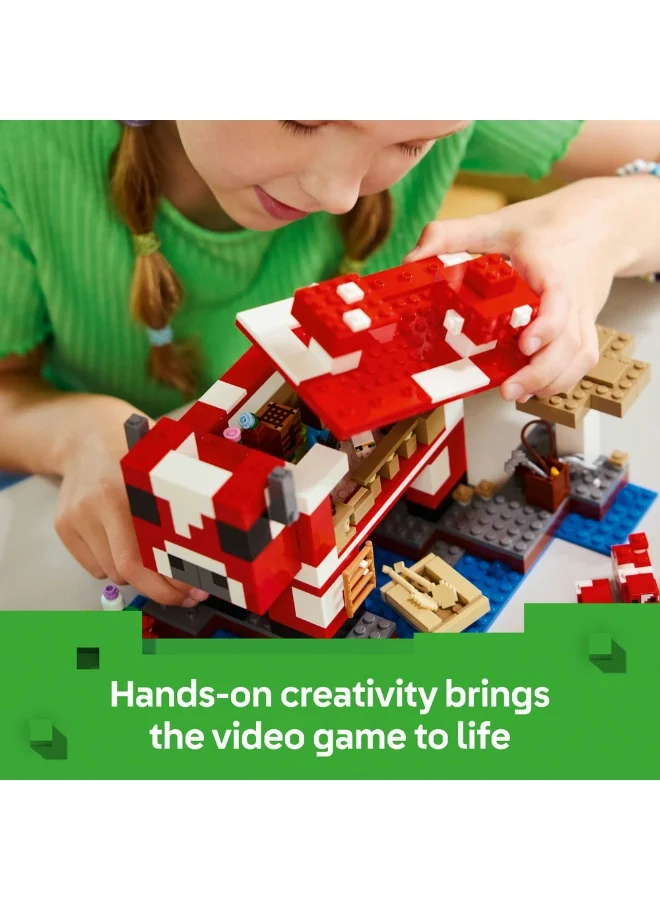 LEGO Minecraft The Mooshroom House 21270 (500) Pieces