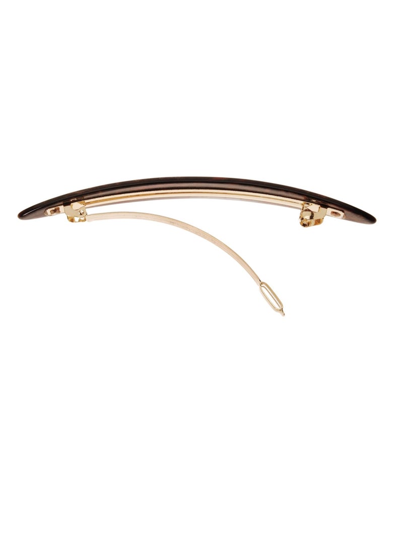 France Luxe France Luxe Oblong Long and Skinny Barrette - Mojave  - Image 2