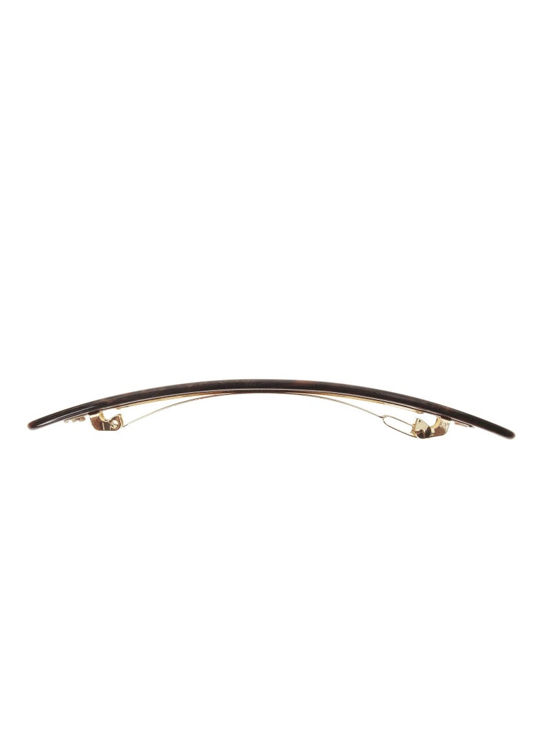 France Luxe France Luxe Oblong Long and Skinny Barrette - Mojave  - Image 3