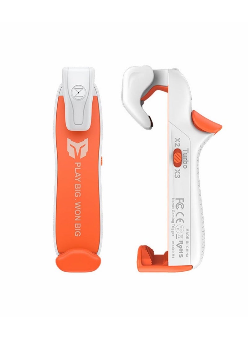 BIGBIG WON M1 Mobile Shooting Gaming Button Triggers Gamepad with Vibration for PUBG Game Controller Joystick for PUBG White - Image 1