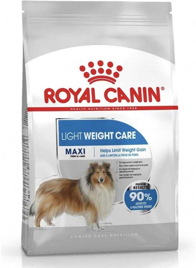 ROYAL CANIN رويال كانين للعناية بتغذية الكلاب ماكسي لايت وايت كير 12 كجم - Image 1