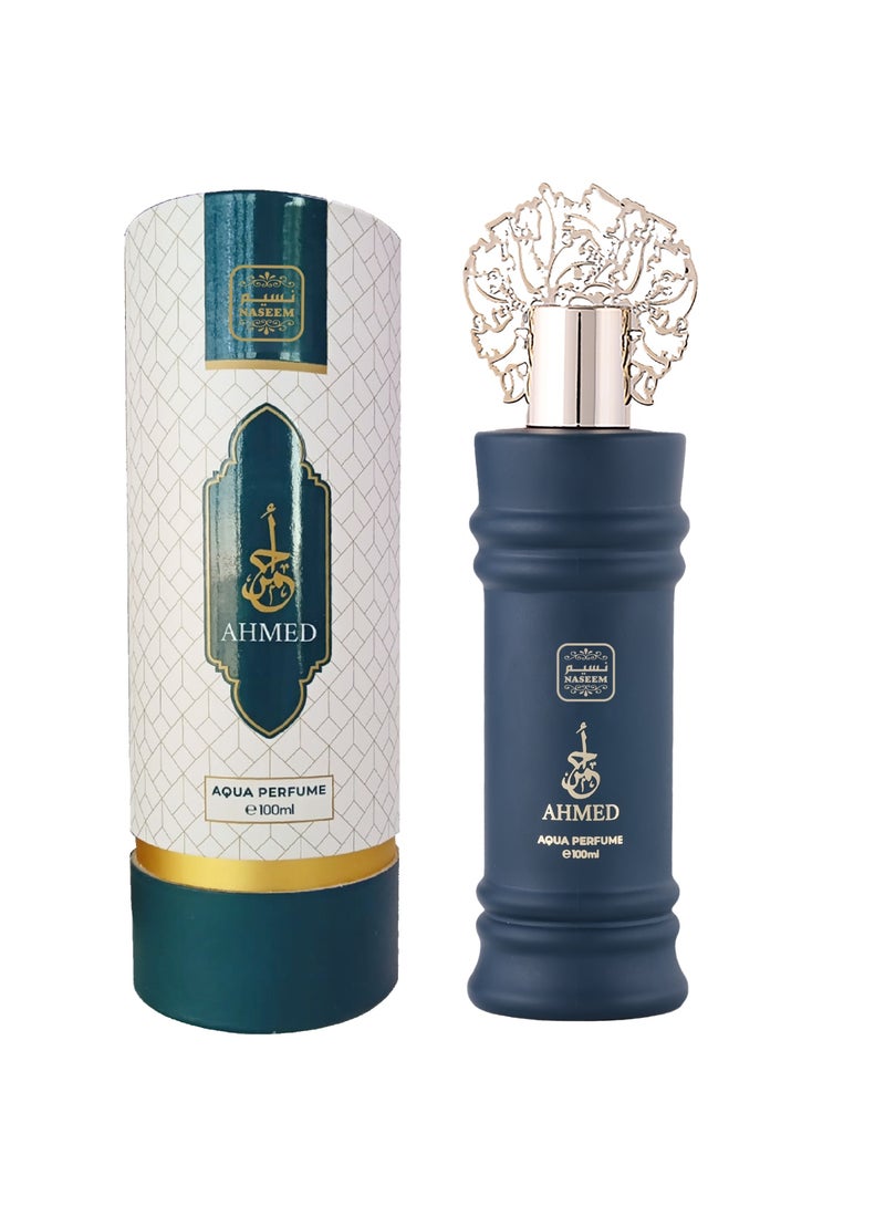 Naseem Ahmed Aqua Parfume for Men - 100ml - Image 1